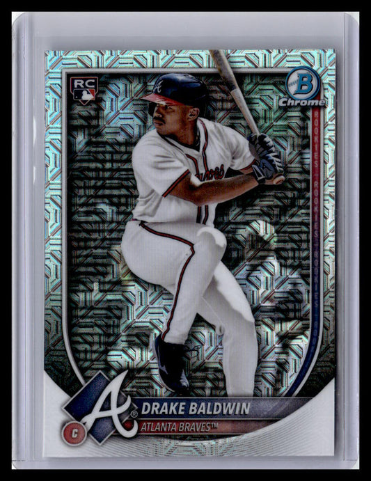2025 Bowman Chrome #75 Drake Baldwin Mojo Refractors