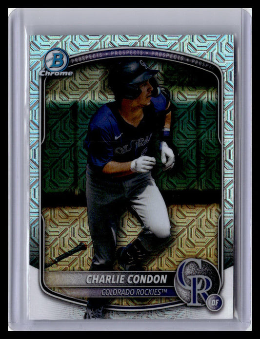 2025 Bowman Chrome #BCP-248 Charlie Condon Prospects Mojo