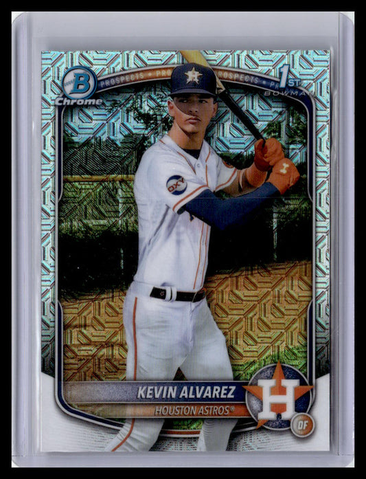 2025 Bowman Chrome #BCP-227 Kevin Alvarez Prospects Mojo