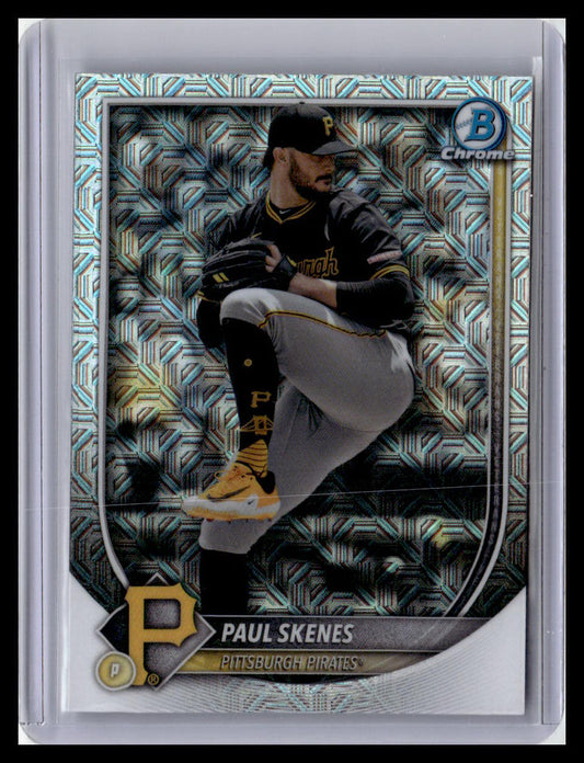 2025 Bowman Chrome #30 Paul Skenes Mojo Refractors