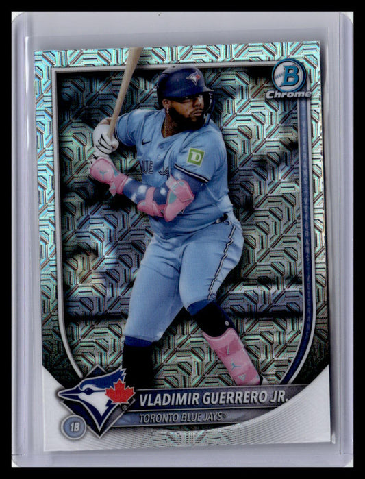 2025 Bowman Chrome #74 Vladimir Guerrero Jr. Mojo Refractors