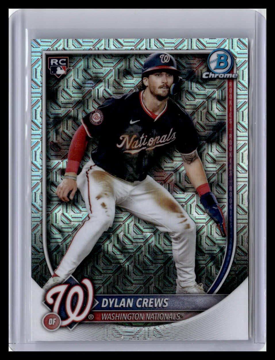 2025 Bowman Chrome #3 Dylan Crews Mojo Refractors