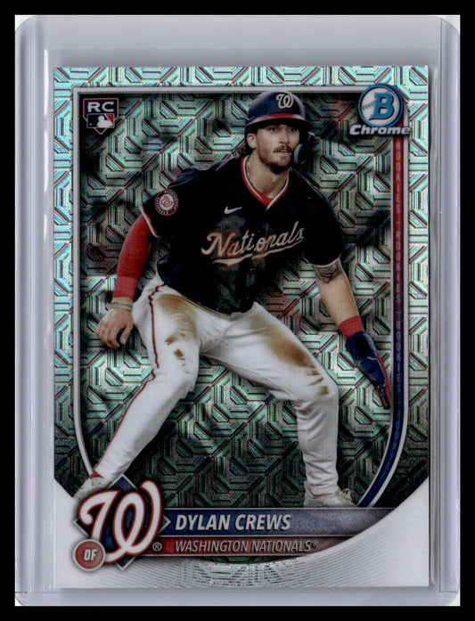 2025 Bowman Chrome #3 Dylan Crews Mojo Refractors