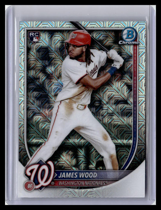 2025 Bowman Chrome #29 James Wood Mojo Refractors