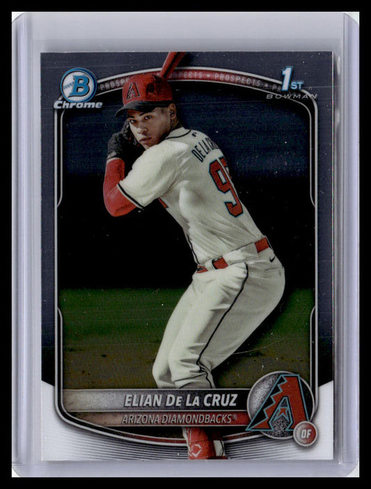 2025 Bowman Chrome #BCP-249 Elian De La Cruz 1st Bowman