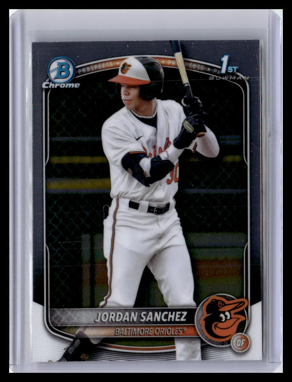 2025 Bowman Chrome #BCP-208 Jordan Sanchez Prospects 1st Bowman