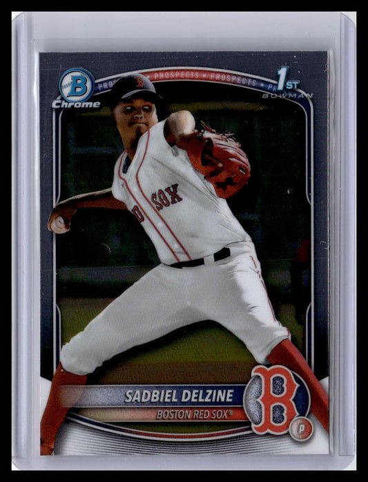 2025 Bowman Chrome #BCP-235 Sadbiel Delzine Prospects 1st Bowman