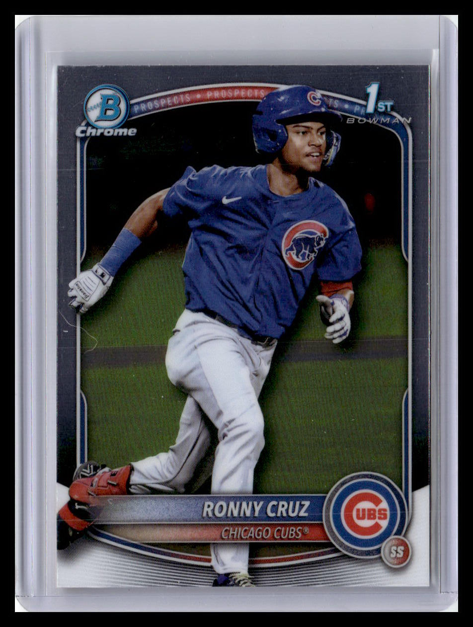2025 Bowman Chrome #BCP-213 Ronny Cruz Prospects 1st Bowman