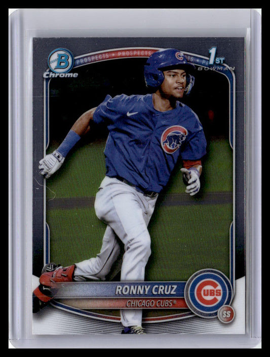 2025 Bowman Chrome #BCP-213 Ronny Cruz Prospects 1st Bowman