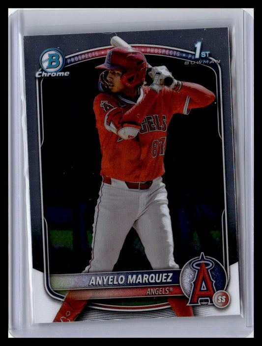 2025 Bowman Chrome #BCP-201 Anyelo Marquez Prospects 1st Bowman