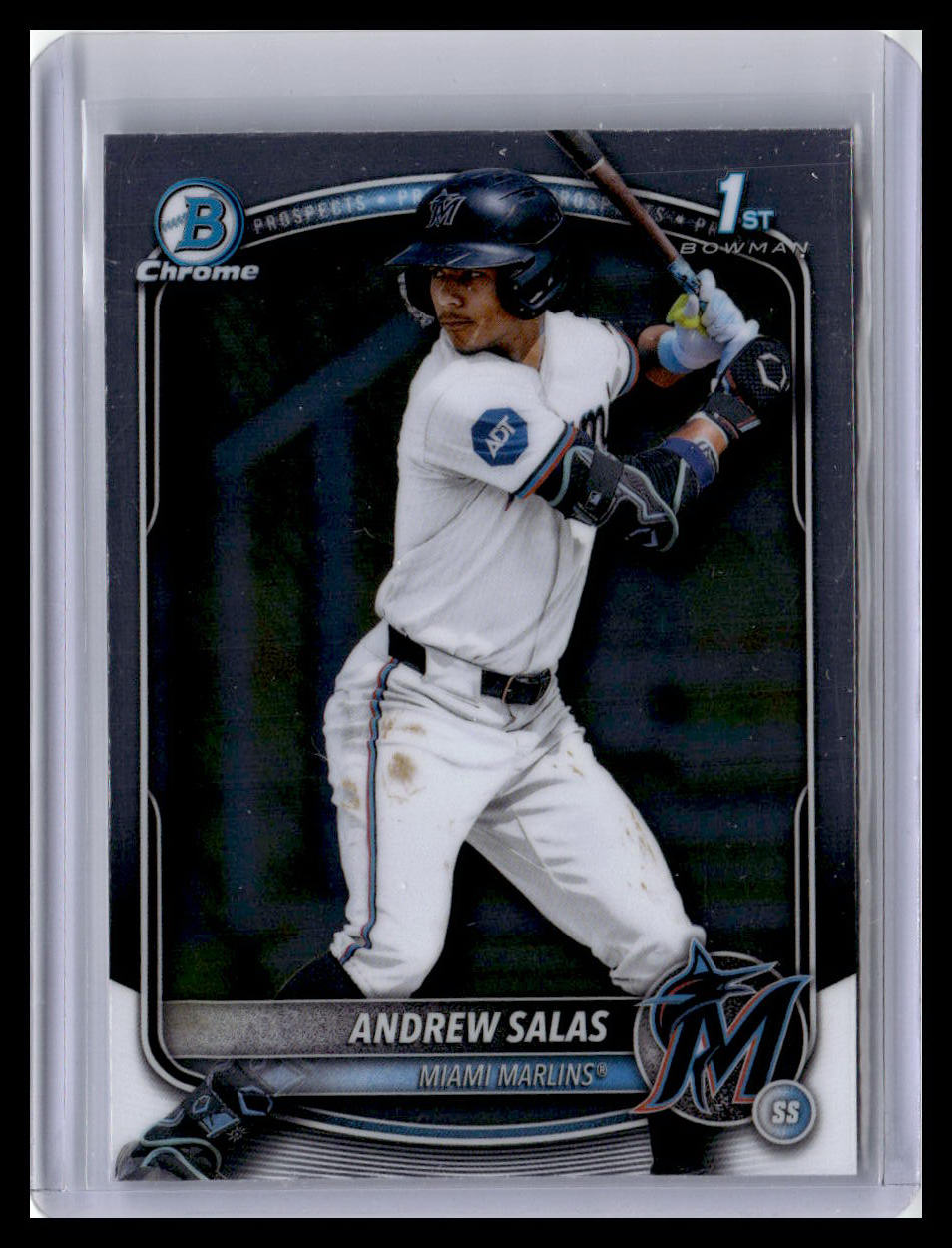 2025 Bowman Chrome #BCP-156 Andrew Salas Prospects 1st Bowman