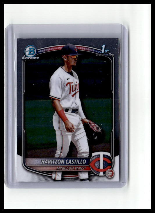 2025 Bowman Chrome #BCP-161 Haritzon Castillo Prospects 1st Bowman