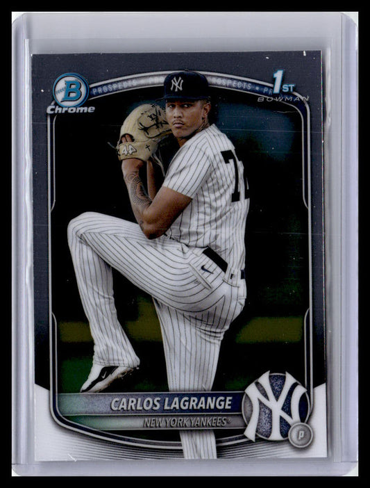 2025 Bowman Chrome #BCP-202 Carlos Lagrange Prospects 1st Bowman