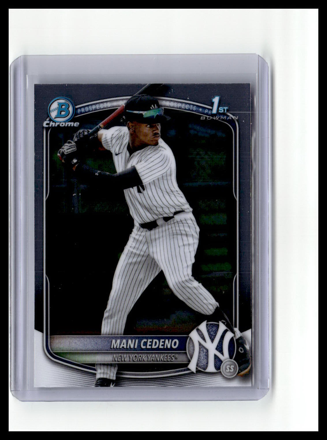 2025 Bowman Chrome #BCP-199 Mani Cedeno Prospects 1st Bowman