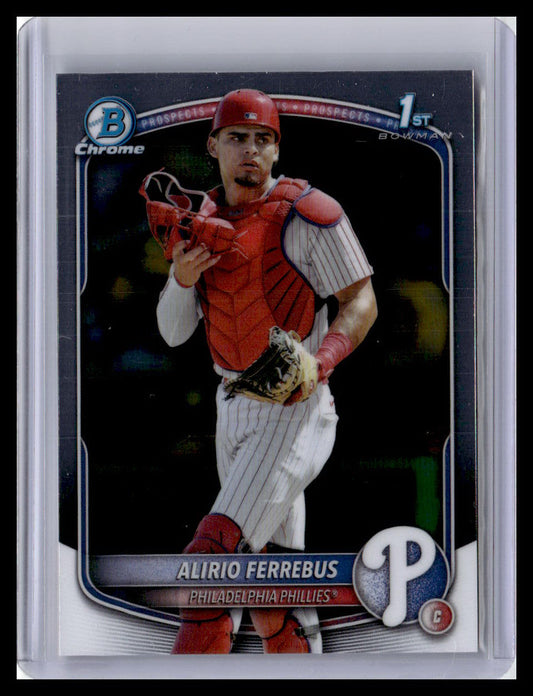 2025 Bowman Chrome #BCP-198 Alirio Ferrebus Prospects 1st Bowman
