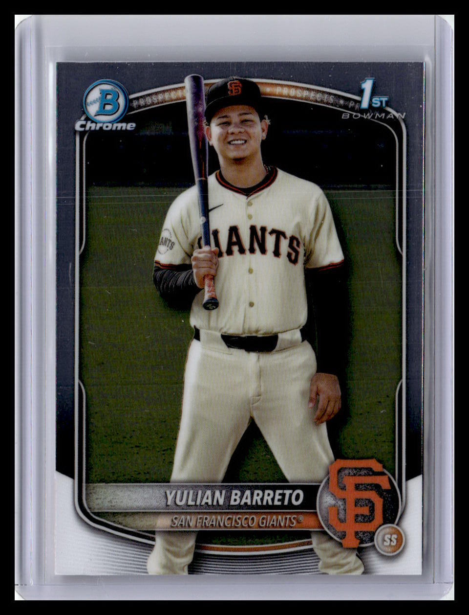 2025 Bowman Chrome #BCP-229 Yulian Barreto Prospects 1st Bowman