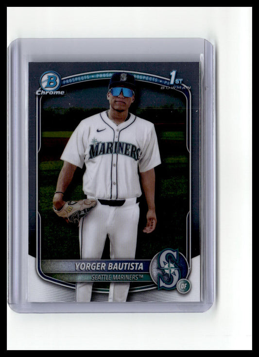 2025 Bowman Chrome #BCP-194 Yorger Bautista Prospects 1st Bowman
