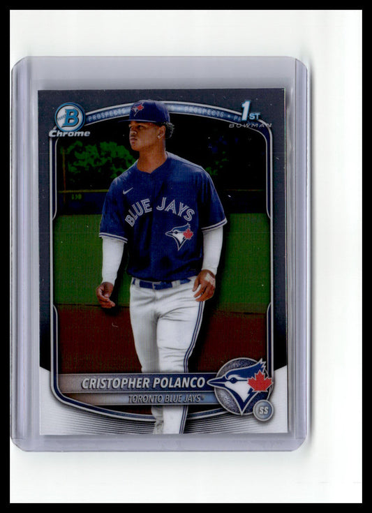 2025 Bowman Chrome #BCP-162 Cristopher Polanco Prospects 1st Bowman