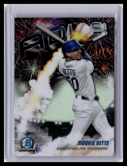 2025 Bowman Chrome #AD-15 Mookie Betts Adios