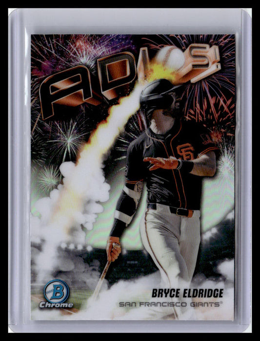 2025 Bowman Chrome #AD-10 Bryce Eldridge Adios