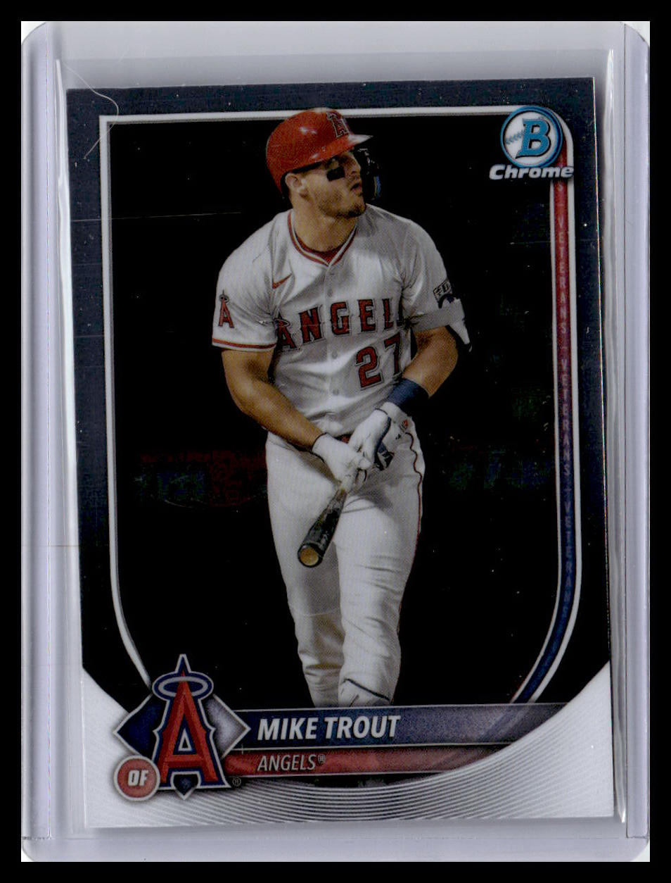 2025 Bowman Chrome #27 Mike Trout