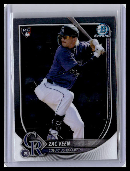 2025 Bowman Chrome #69 Zac Veen