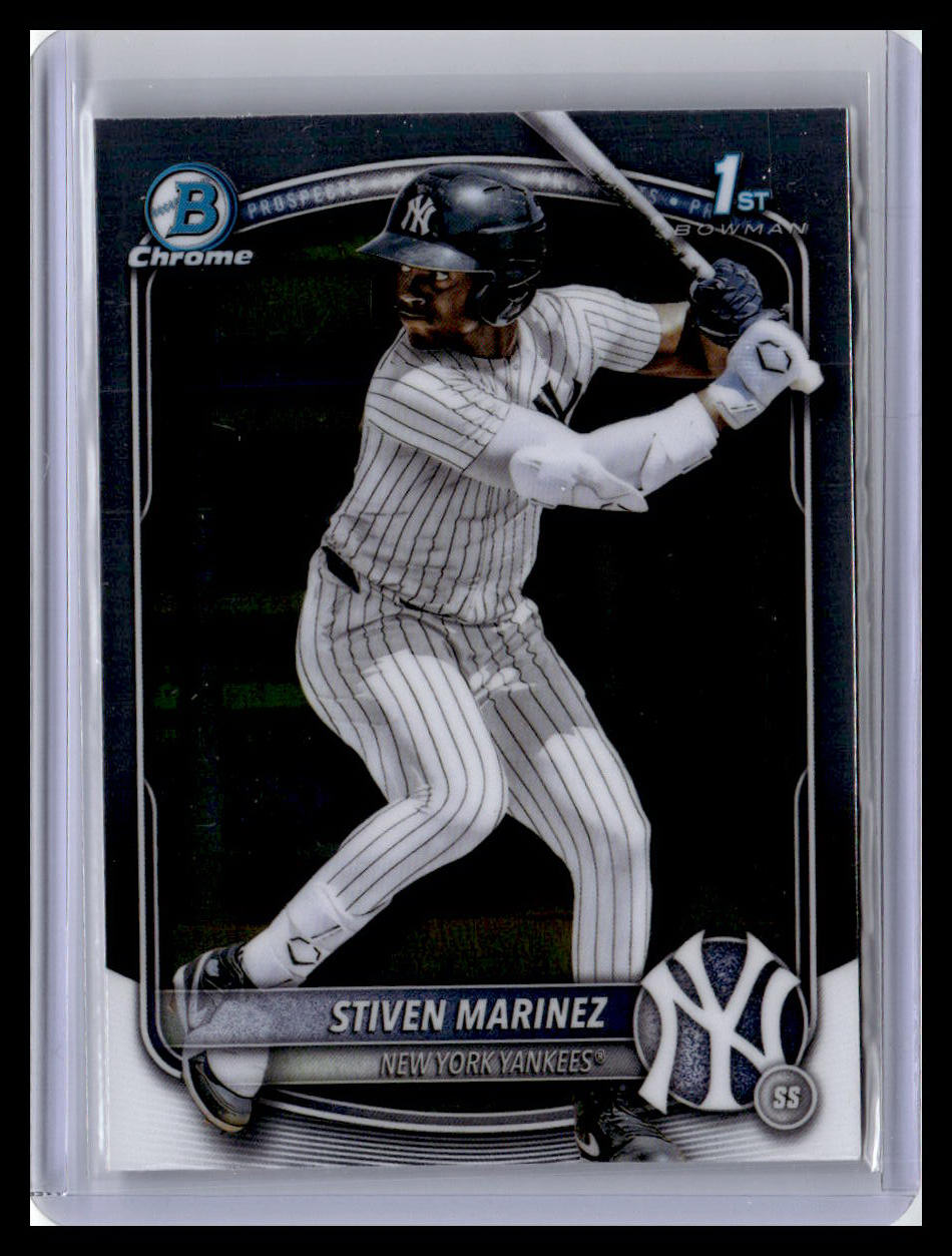 2025 Bowman Chrome #BCP-189 Stiven Marinez Prospects 1st Bowman