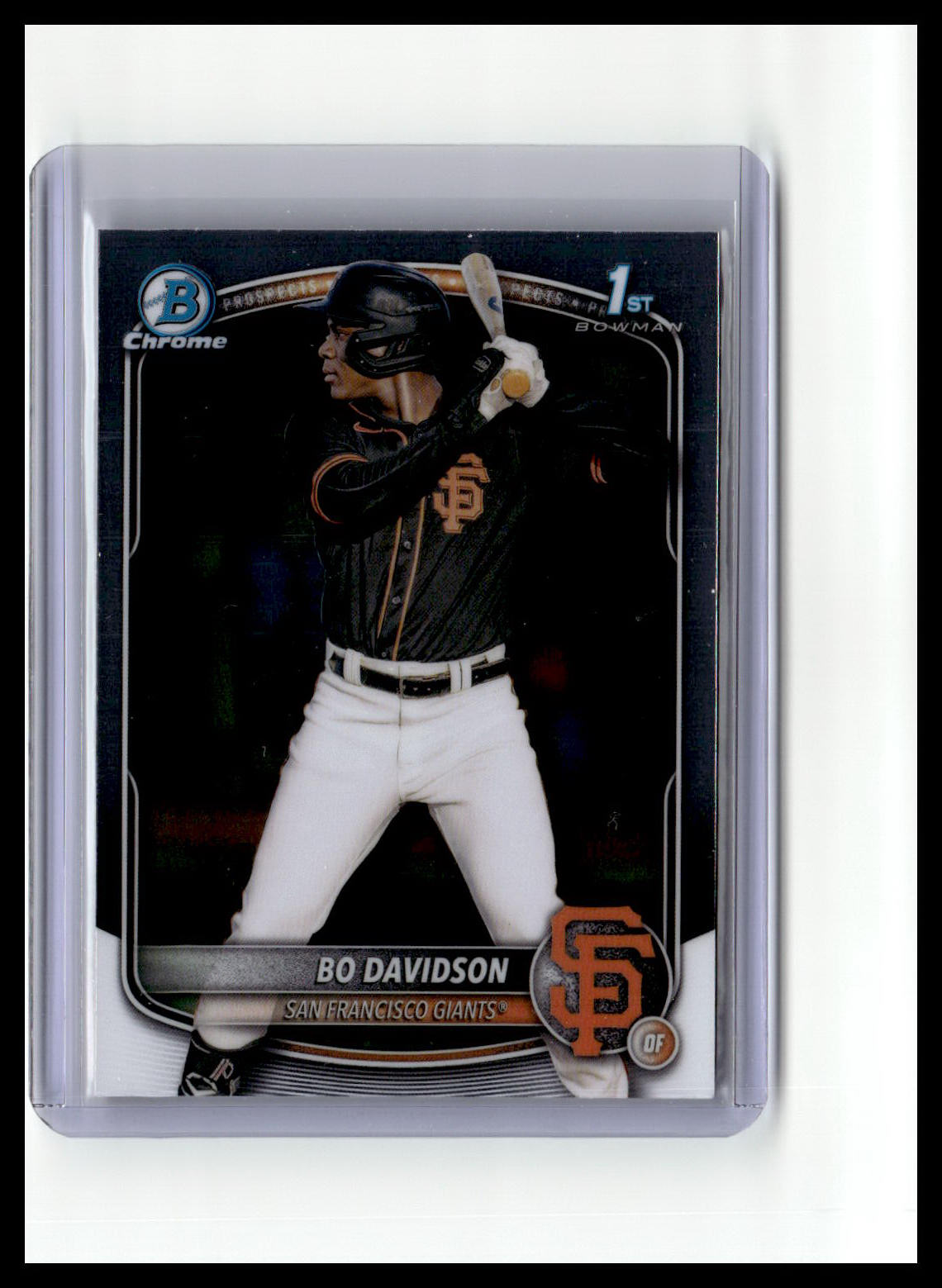 2025 Bowman Chrome #BCP-206 Bo Davidson Prospects 1st Bowman