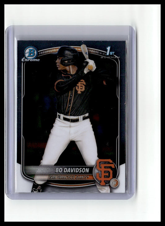 2025 Bowman Chrome #BCP-206 Bo Davidson Prospects 1st Bowman