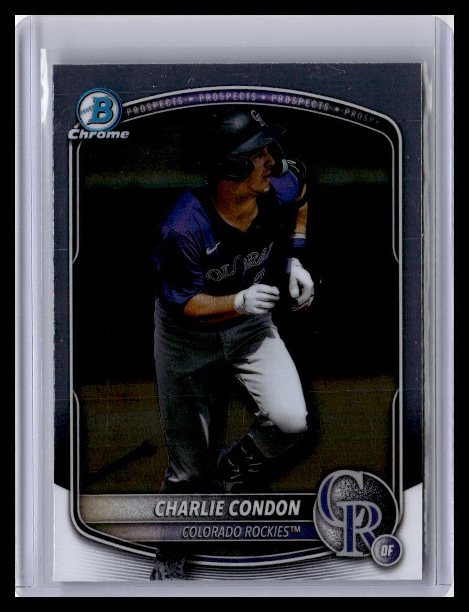 2025 Bowman Chrome #BCP-248 Charlie Condon Prospects