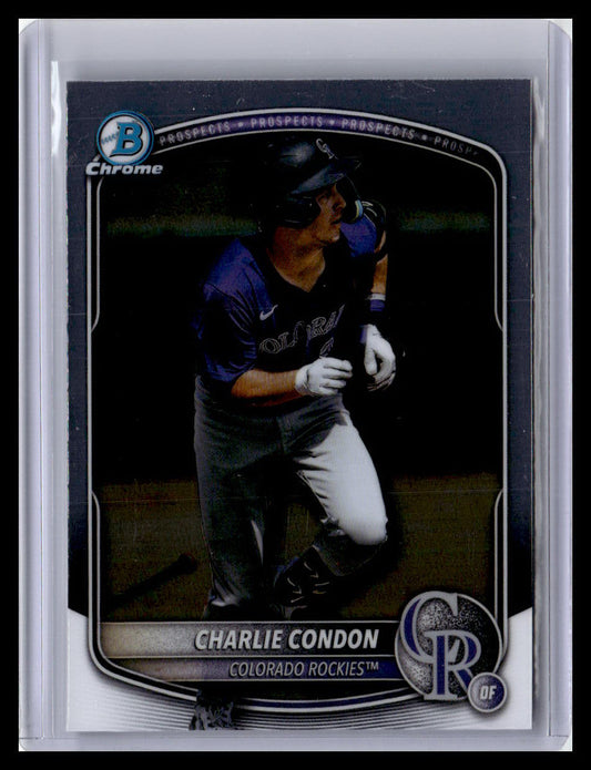 2025 Bowman Chrome #BCP-248 Charlie Condon Prospects