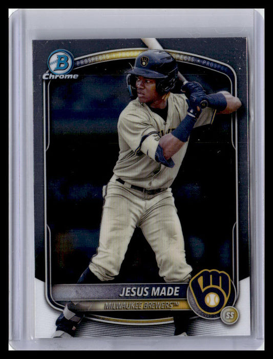 2025 Bowman Chrome #BCP-245 Jesus Made Prospects