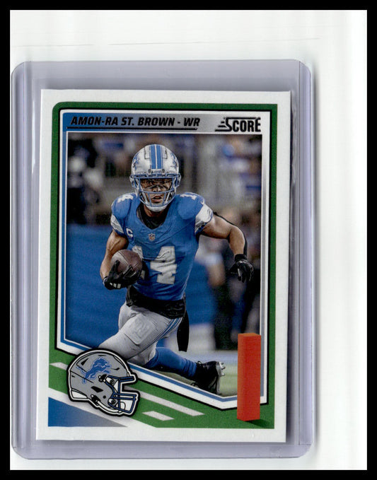 2025 Score #142 Amon-Ra St. Brown