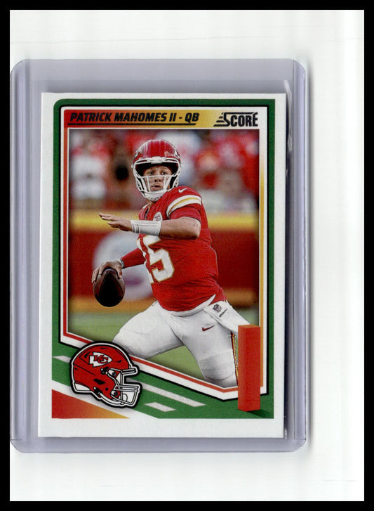 2025 Score #100 Patrick Mahomes II