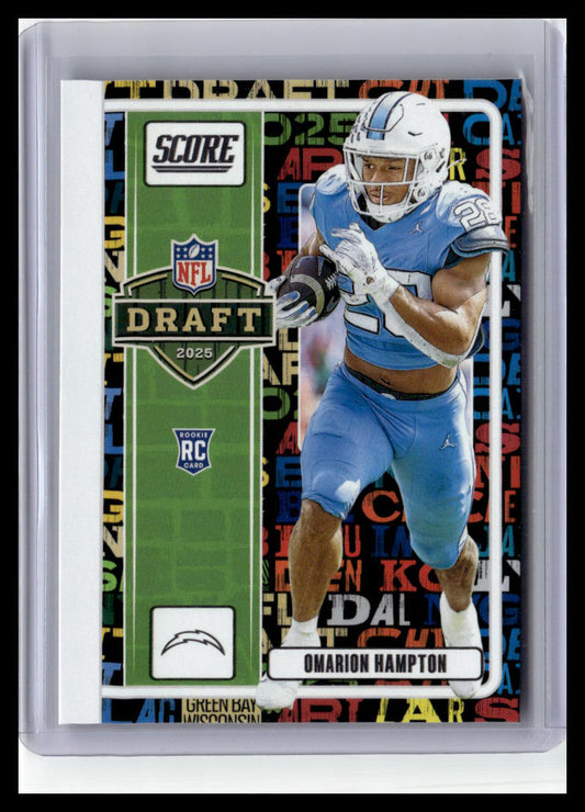 2025 Score #15 Omarion Hampton NFL Draft