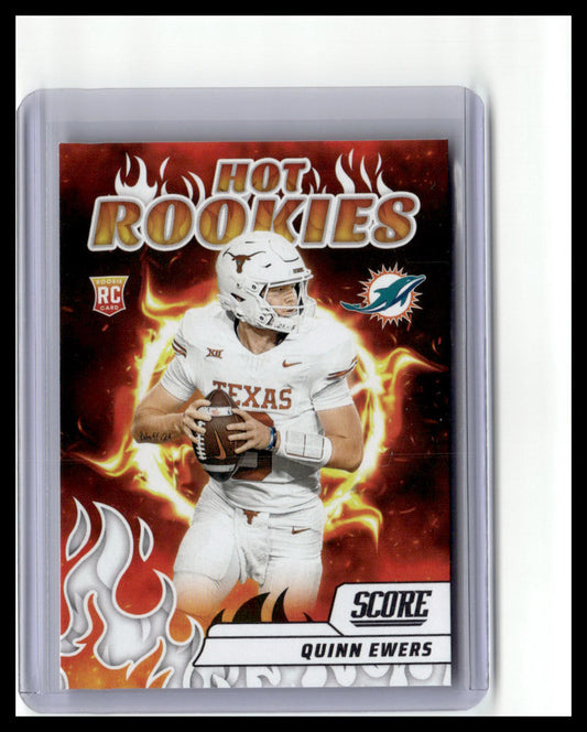 2025 Score #8 Quinn Ewers Hot Rookies