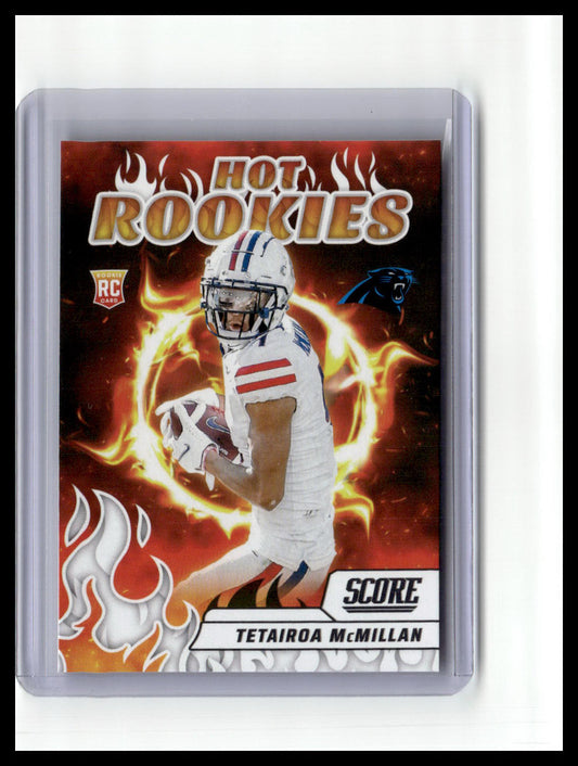 2025 Score #7 Tetairoa McMillan Hot Rookies