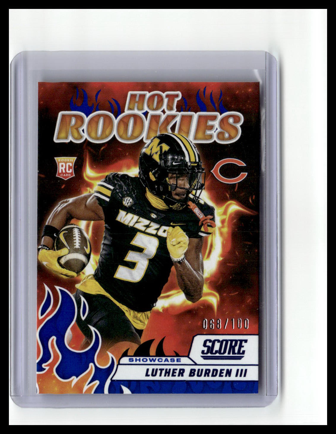 2025 Score #4 Luther Burden III Hot Rookies Showcase #/100