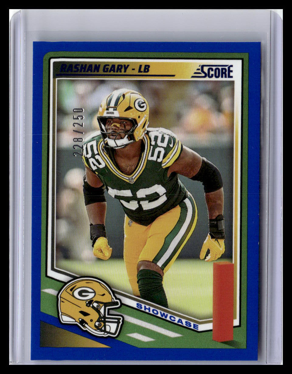 2025 Score #170 Rashan Gary Showcase #/250