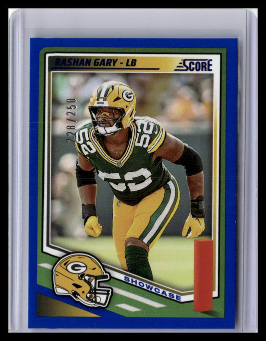 2025 Score #170 Rashan Gary Showcase #/250