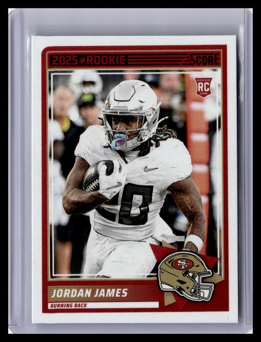 2025 Score #47 Jordan James (RC)