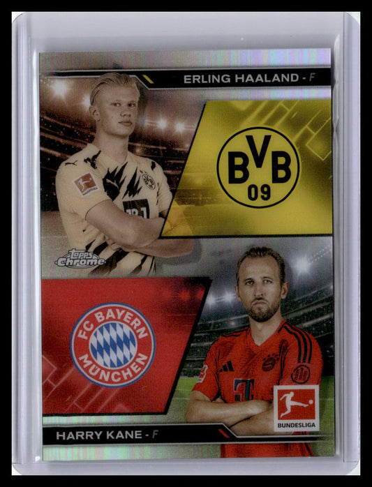 2024-25 Topps Chrome Bundesliga #HIN-12 Kane / Haaland History is Now