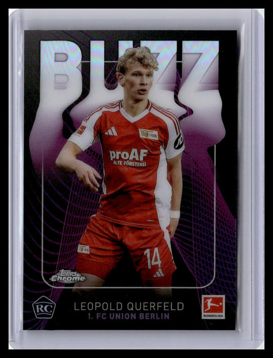 2024-25 Topps Chrome Bundesliga #BU-5 Leopold Querfeld Buzz