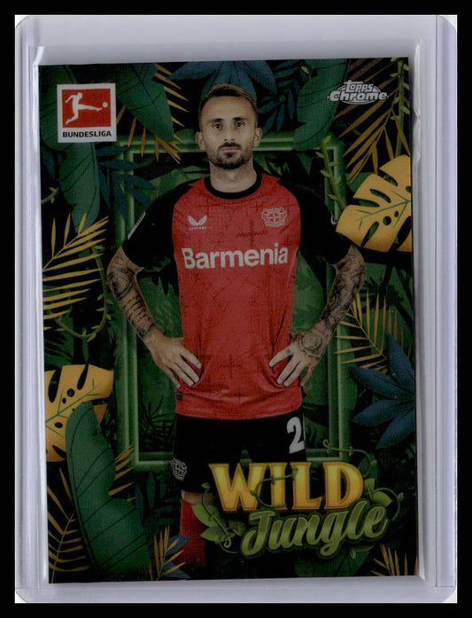 2024-25 Topps Chrome Bundesliga #WJ-12 Aleix García Wild Jungle