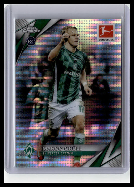 2024-25 Topps Chrome Bundesliga #20 Marco Grüll Pulsar Refractor
