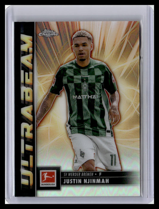 2024-25 Topps Chrome Bundesliga #UB-13 Justin Njinmah Ultrabeam