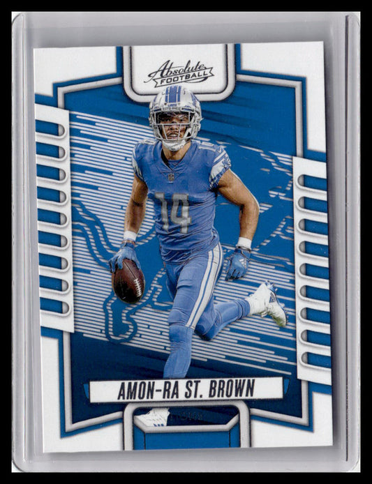2023 Panini Absolute #94 Amon-Ra St. Brown