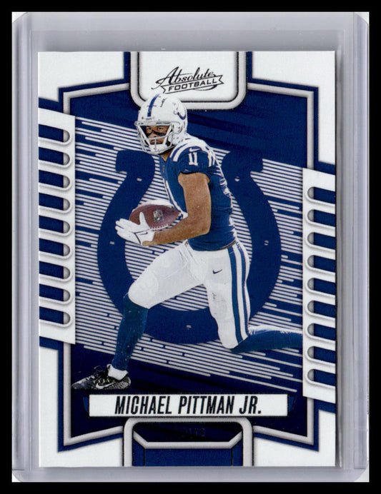 2023 Panini Absolute #81 Michael Pittman Jr.