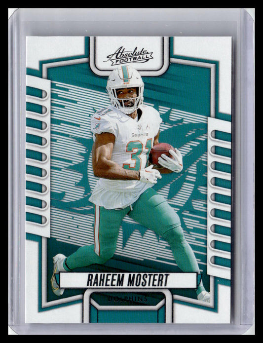 2023 Panini Absolute #40 Raheem Mostert