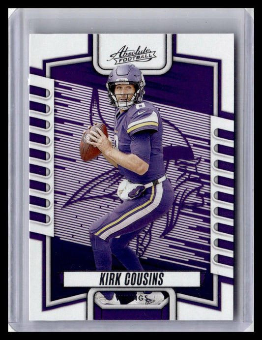 2023 Panini Absolute #25 Kirk Cousins